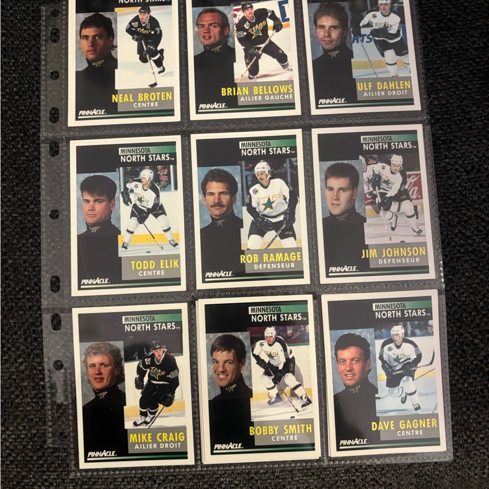 Huge Lot 90s Hockey Card Set - Blackhawks, Whalers, Blues, Jets, Capitals 147pc